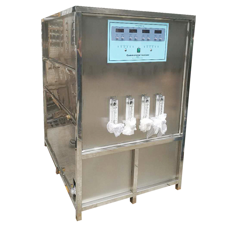 Machine à eau ionisée alcaline d'électrolyse de grande capacité et à haute efficacité pour les usines d'eau à grande échelle