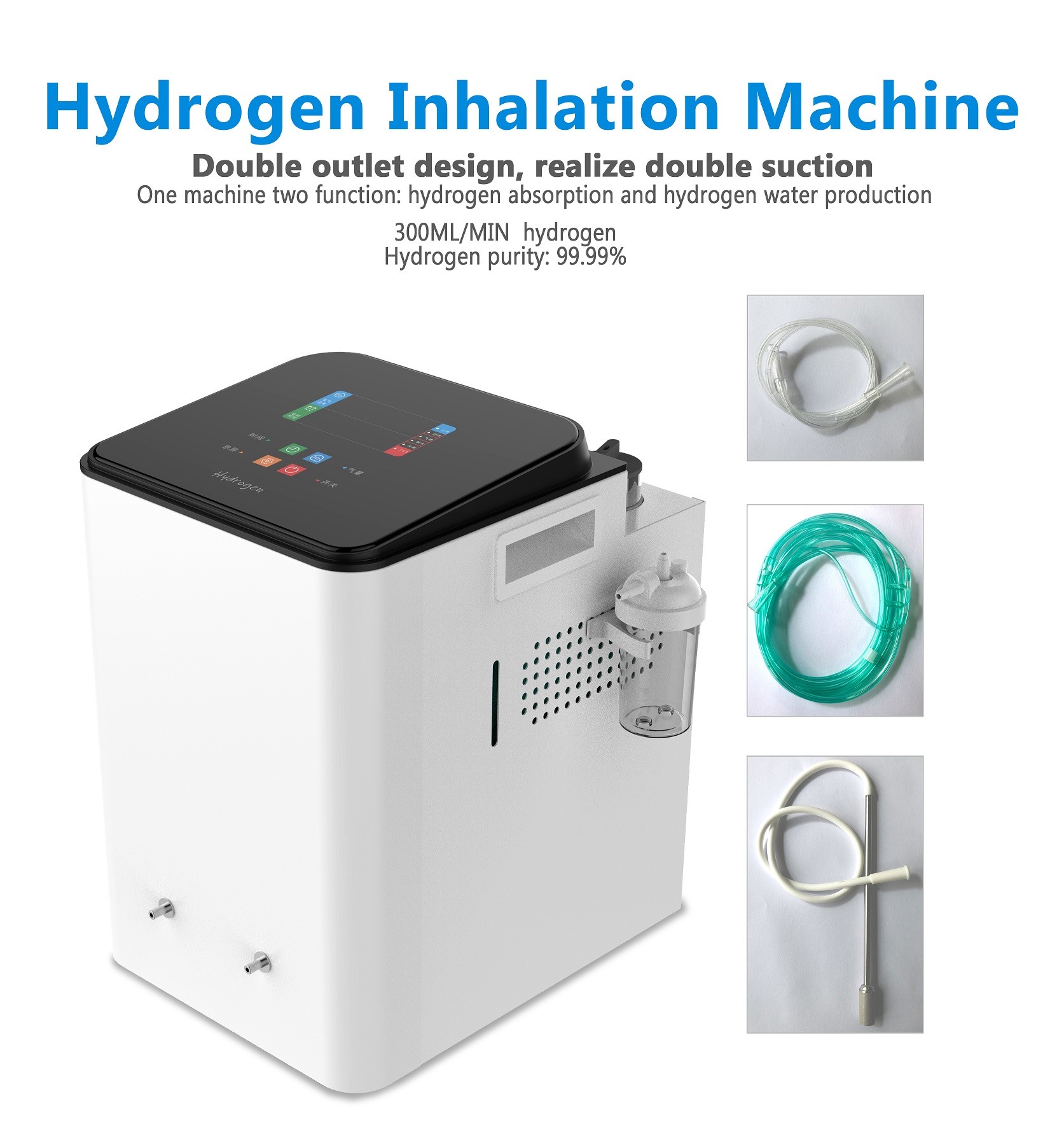 Guide de l'installation et de l'utilisation d'une machine d'inhalation d'hydrogène