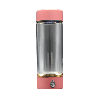 Vente Top sain Intelligent coloré lumière électrique hydrogène eau verre bouteille SPE Portable HHO générateur d'eau